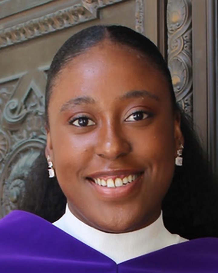 A graduate celebrated by The Order of the Lamp